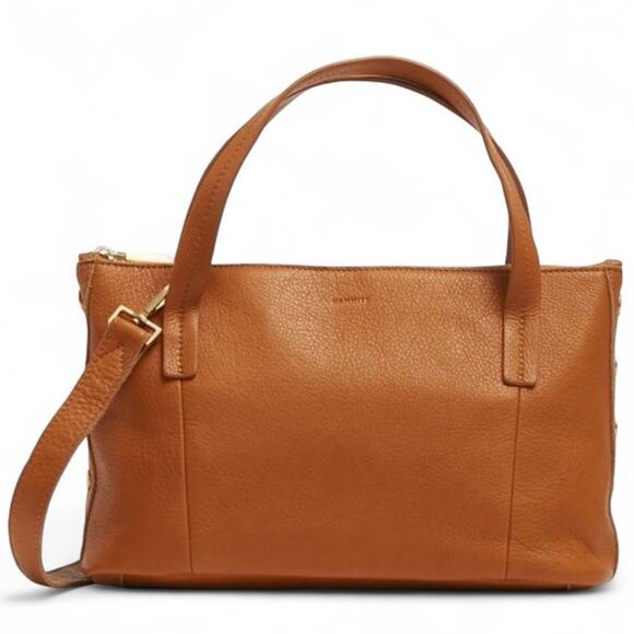 Hammitt Addie Medium Leather Bag In Nectar Tan - Picture 1 of 16